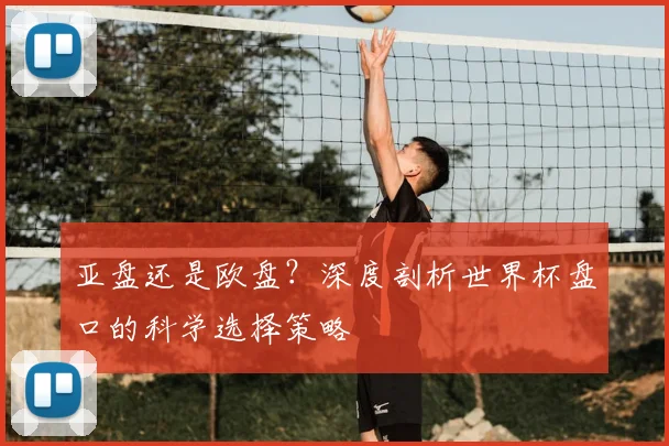 亚盘还是欧盘?深度剖析世界杯盘口的科学选择策略
