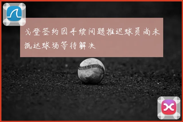 戈登签约因手续问题推迟球员尚未抵达球场等待解决